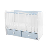 Легло Matrix New 60 120 Бяло Baby Blue 2box Lorelli Classic