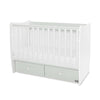 Легло Matrix New 60 120 Бяло Milky Green 2box Lorelli Classic