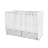 Легло Matrix New 60 120 Бяло Milky Green 2box Lorelli Classic