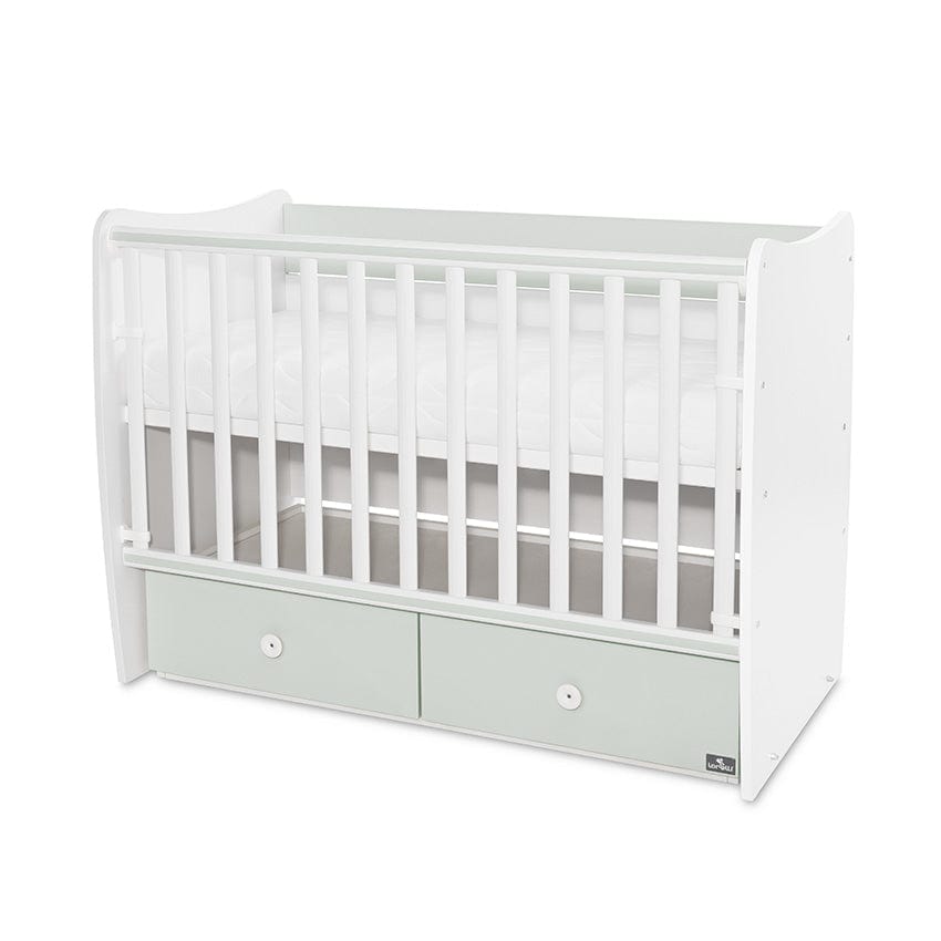 Легло Matrix New 60 120 Бяло Milky Green 2box Lorelli Classic