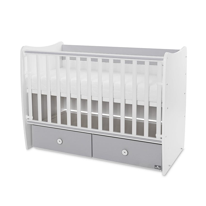 Легло Matrix New 60 120 Бяло Stone Grey 2box Lorelli Classic