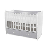 Легло Matrix New 60 120 Бяло Stone Grey 2box Lorelli Classic