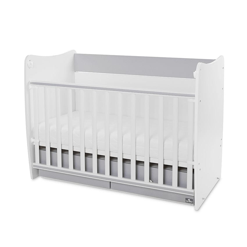 Легло Matrix New 60 120 Бяло Stone Grey 2box Lorelli Classic