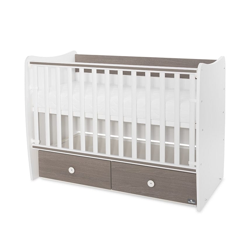 Легло Matrix New 60/120 Бяло/Кафе-2Box