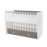 Легло Matrix New 60 120 Бяло Кафе 2box Lorelli Classic