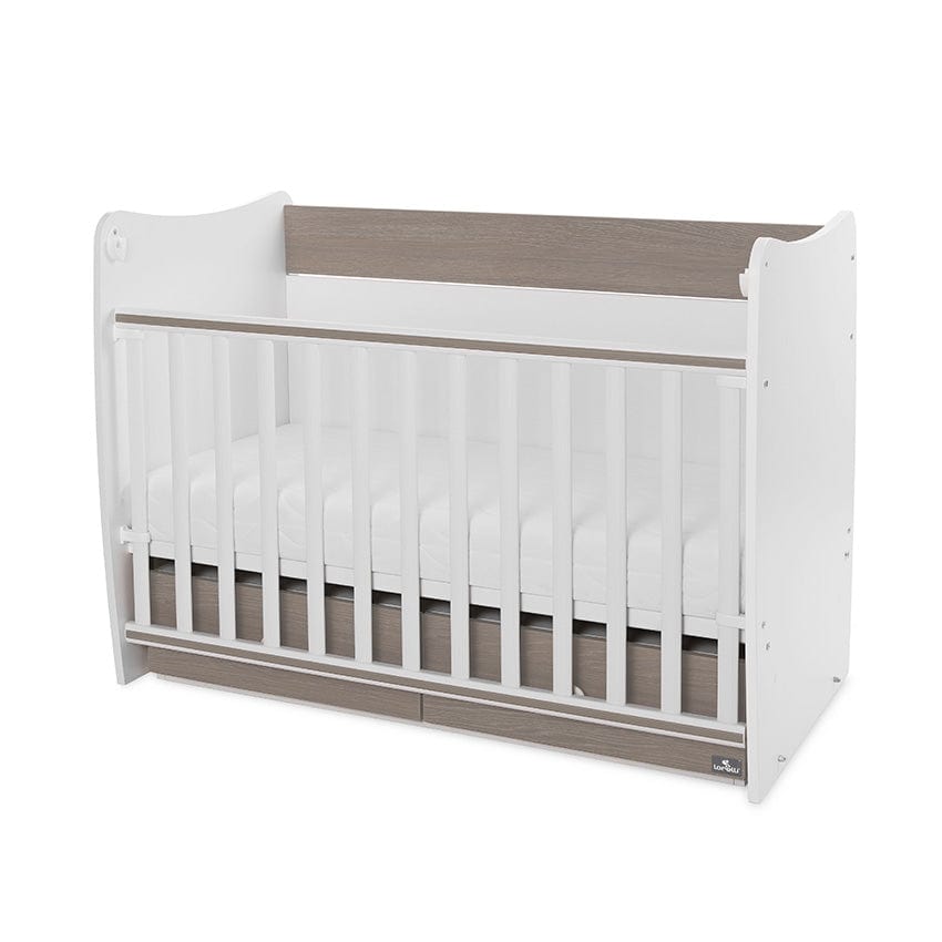 Легло Matrix New 60/120 Бяло/Кафе-2Box