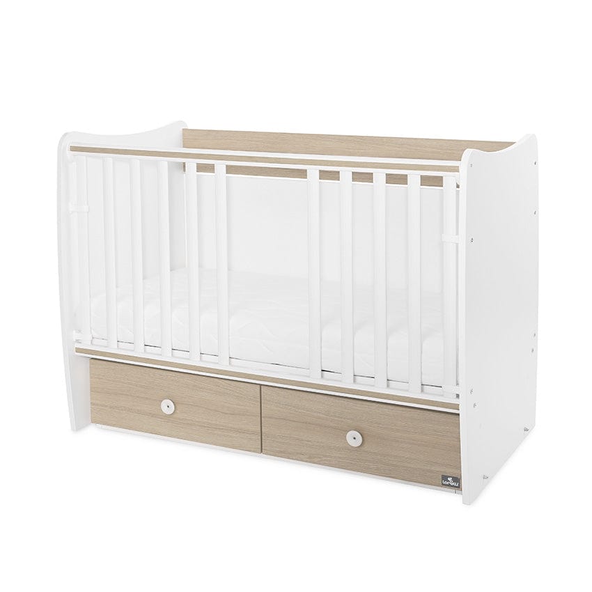 Легло Matrix New 60/120Бяло/Кехлибар-2Box