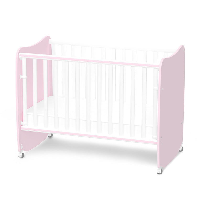 Легло Stars 60 120 Цвят Бяло Orchid Pink Lorelli Premium