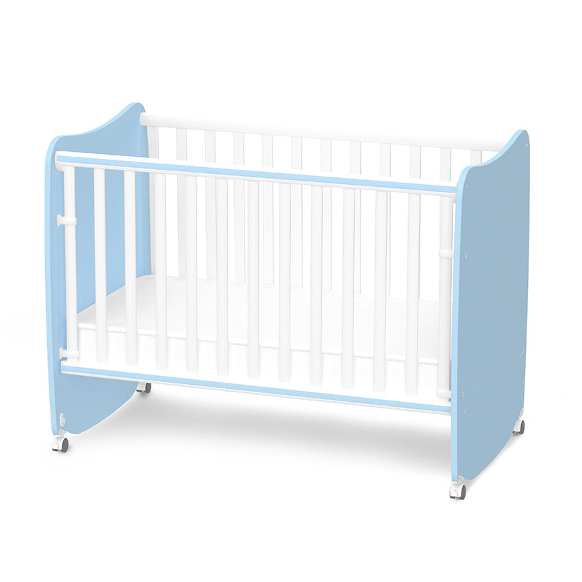 Легло Stars 60 120 Цвят Бяло Baby Blue Lorelli Premium