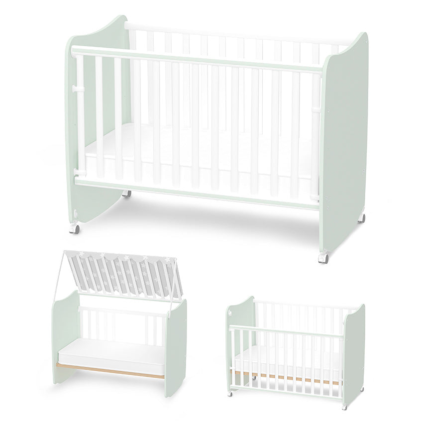 Легло Stars 60 120 Цвят Бяло Milky Green Lorelli Premium