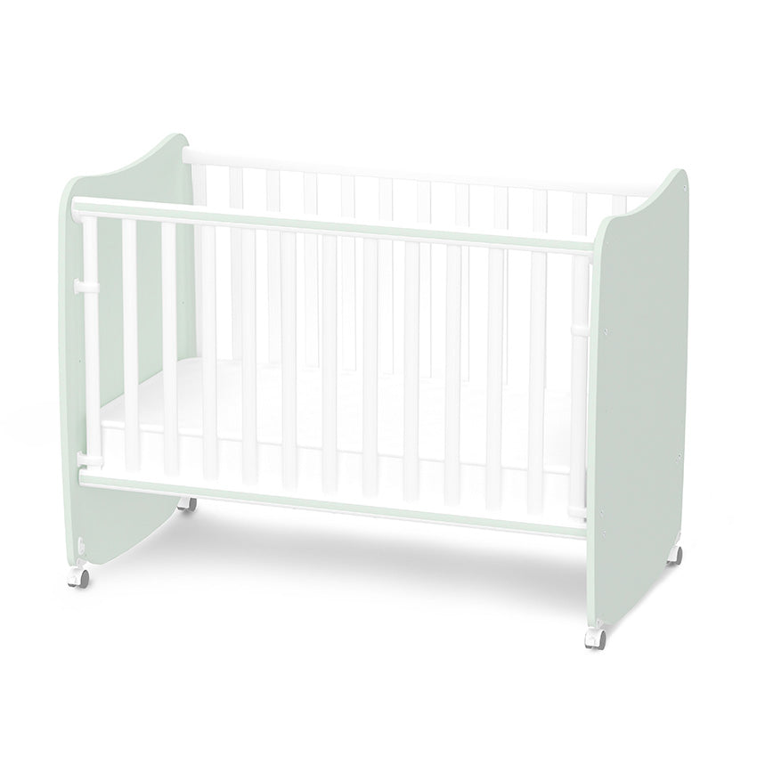 Легло Stars 60 120 Цвят Бяло Milky Green Lorelli Premium