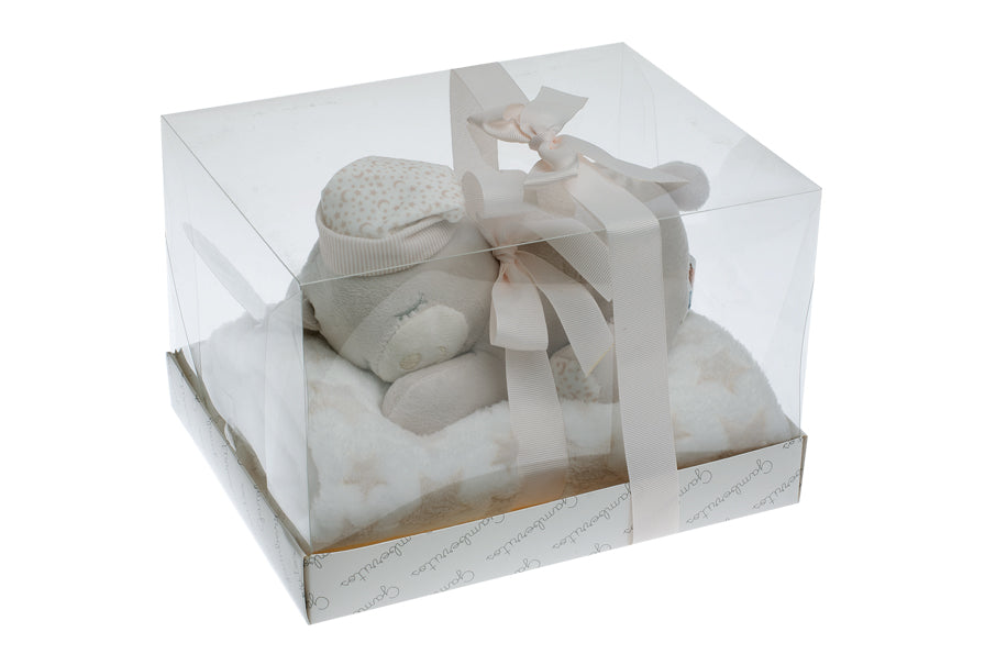 Gamberritos Одеало 80Х110См. + Играчка Сънчо, Бежово