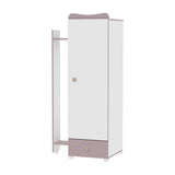 Гардероб Sonic Бяло/Капучино --- BebeMama