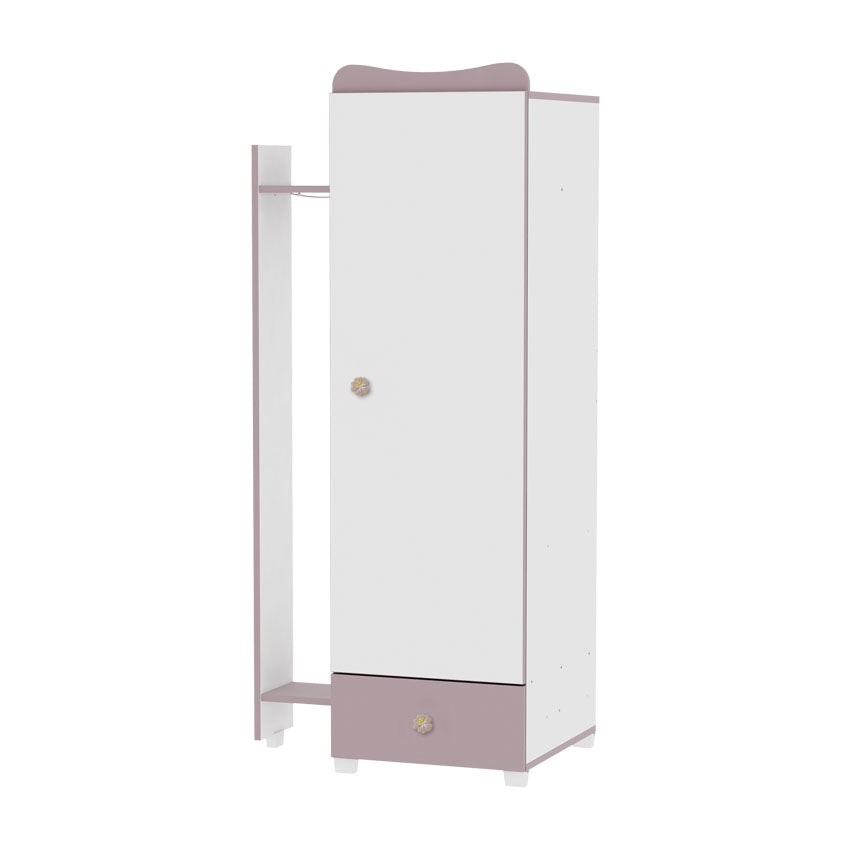 Гардероб Sonic Бяло/Капучино --- BebeMama