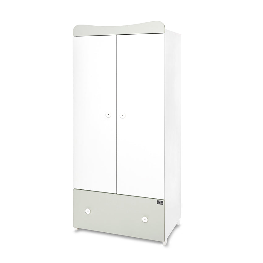 Гардероб Exclusive Бяло Milky Green Lorelli Classic