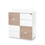 Шкаф Цвят Бяло Кехлибар 2box Lorelli Classic