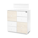 Шкаф Цвят Бяло Светъл Дъб 2box Lorelli Classic