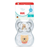 Perfect Match Биберон Залъгалка, Силикон 0 6 Мес., 2 Бр., Air, Мечо Пух Nuk