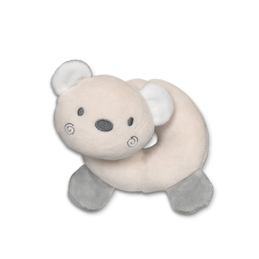 Дрънкалка Donut Natural Мече Бежово Lorelli Toys