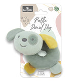 Дрънкалка Donut Natural Куче Зелено Lorelli Toys