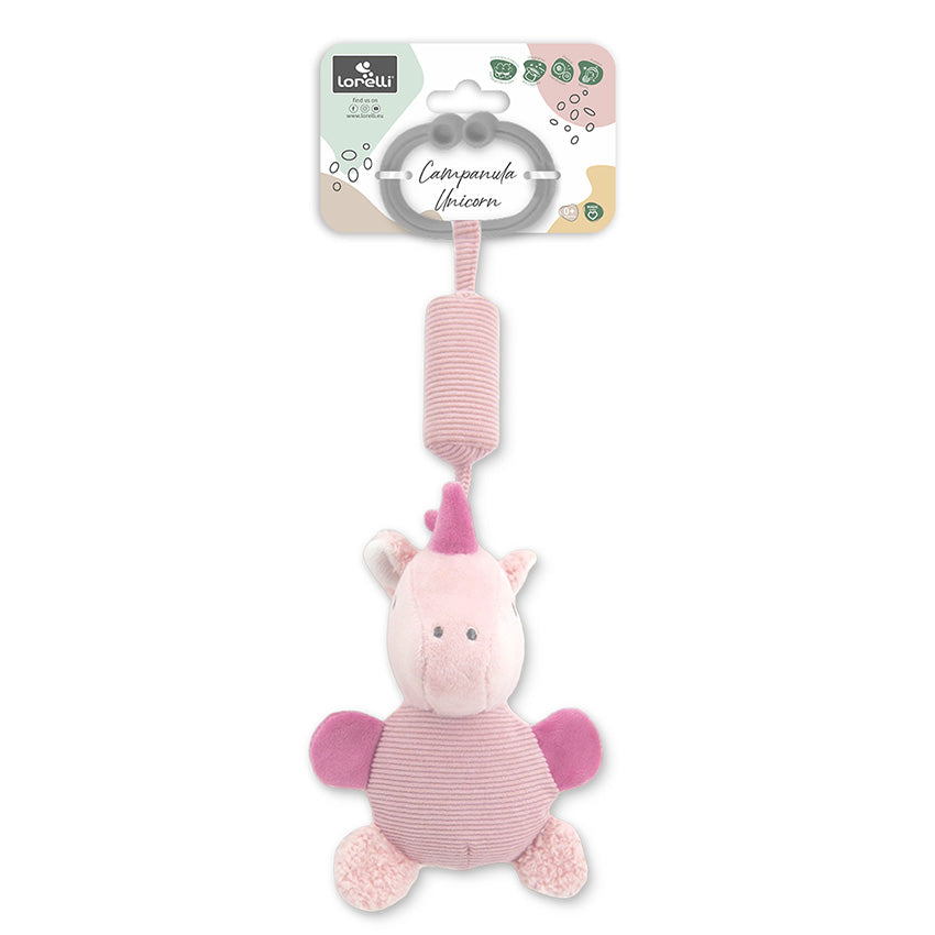 Камбанка Еднорог Розов Natural Lorelli Toys