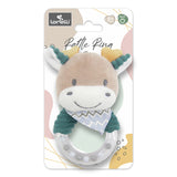 Дрънкалка Кръг Еленче Синьо Natural Lorelli Toys