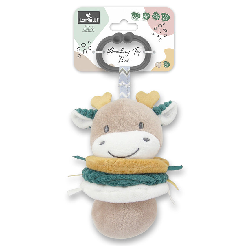 Вибрираща Играчка Еленче Синьо Natural Lorelli Toys