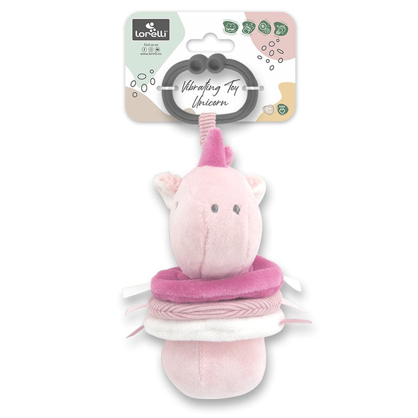 Jucărie vibrantă Unicorn Roz Natural