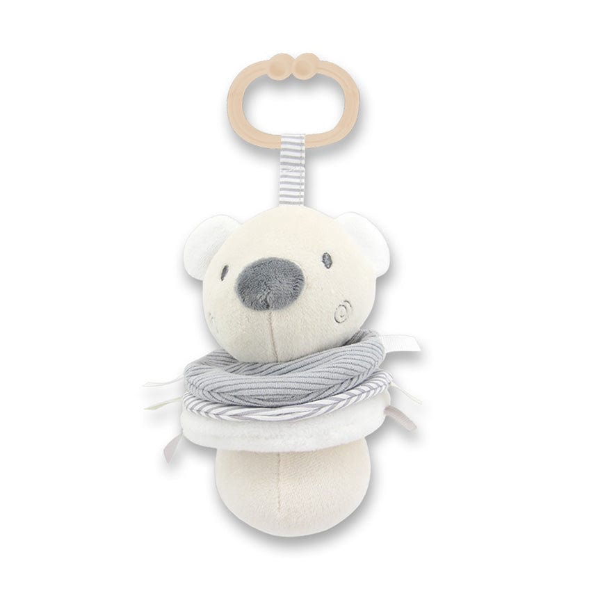 Jucărie vibrantă ursuleț de pluș bej natural