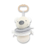 Jucărie vibrantă ursuleț de pluș bej natural