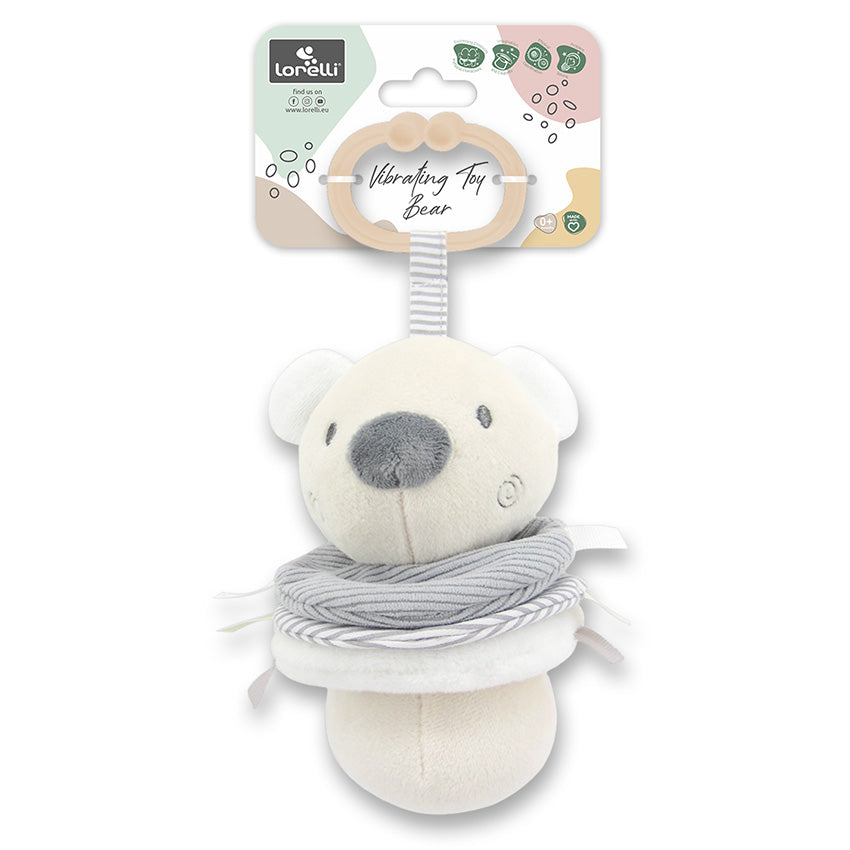 Вибрираща Играчка Мече Бежово Natural Lorelli Toys