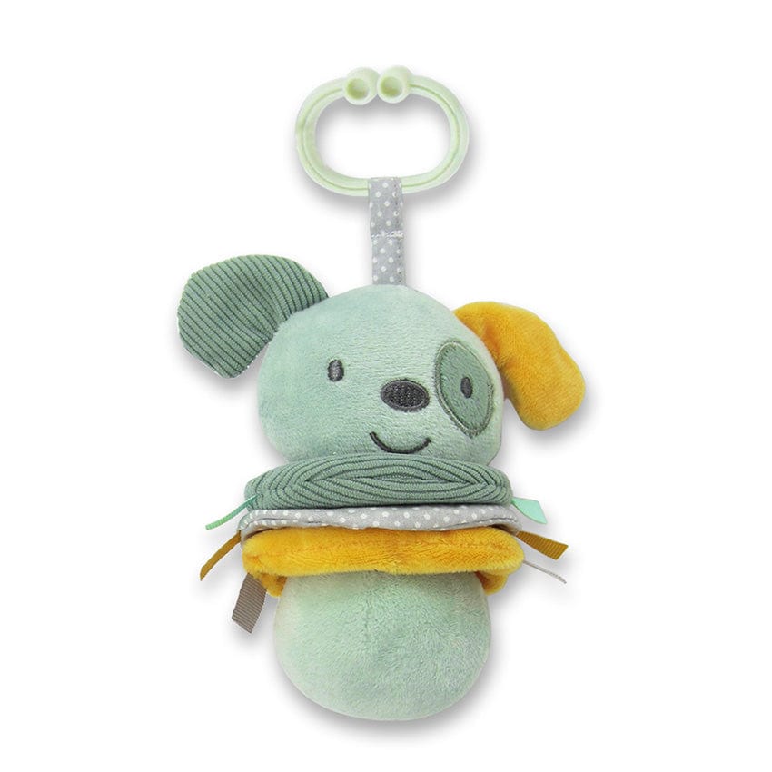 Jucărie vibrantă pentru câini, verde, natural