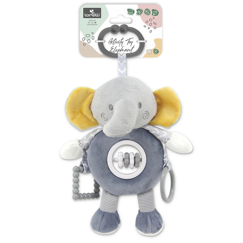Активна Играчка Слонче Сиво Natural Lorelli Toys