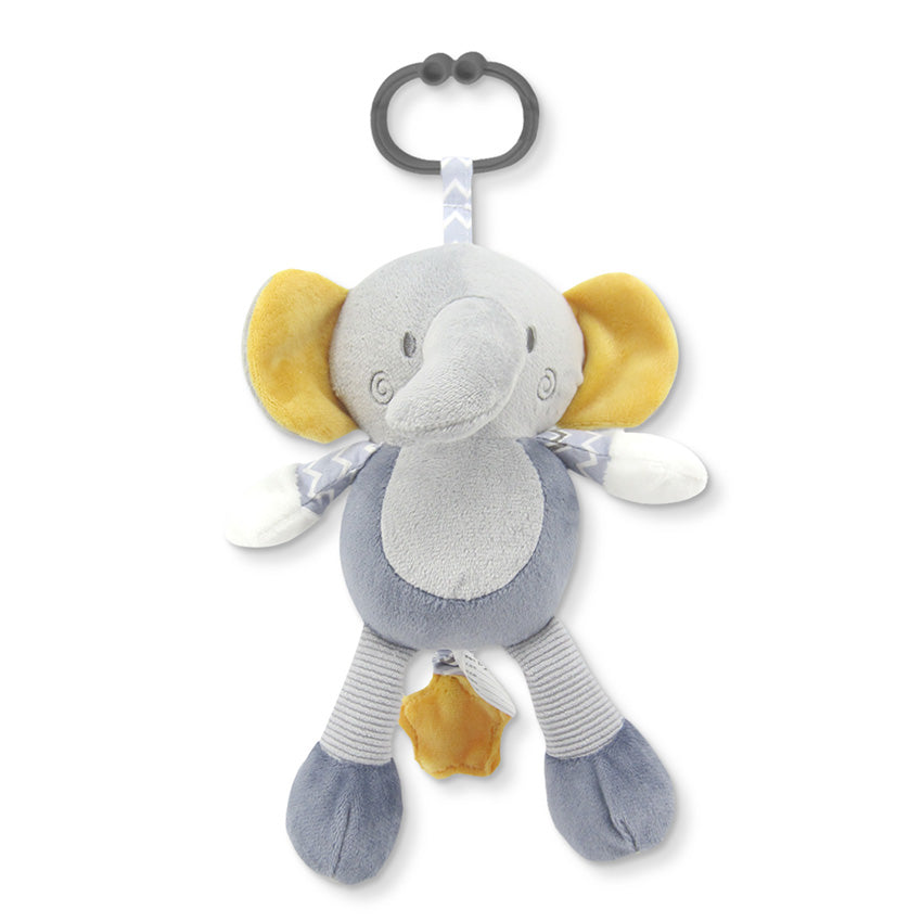 Музикална Играчka Слонче Сиво Natural Lorelli Toys