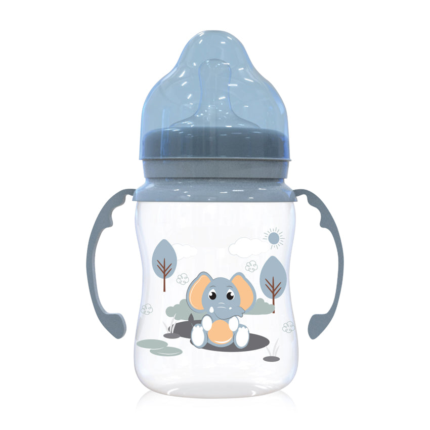 Шише С Шир.Гърло 250 Мл С Дръжки Animals