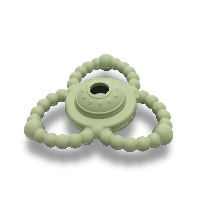 Силиконова Гризалка-Дрънкалка Natural Fresh Green