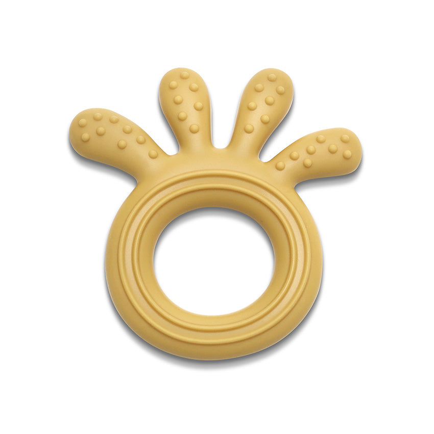 Силиконова Гризалка Октопод Natural Yellow