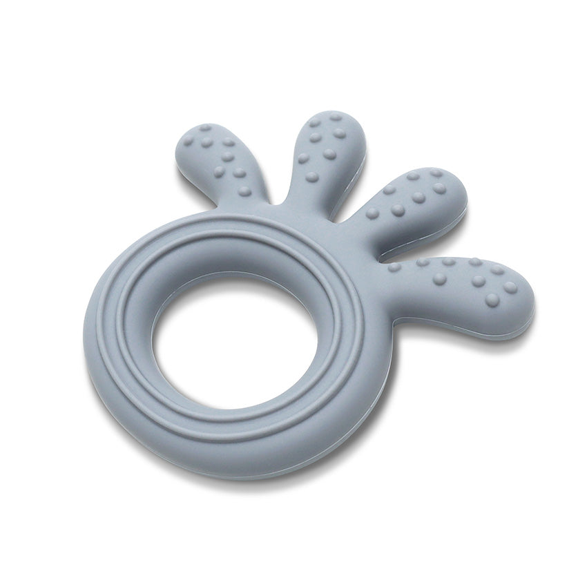 Силиконова Гризалка Октопод Natural Grey Lorelli Premium