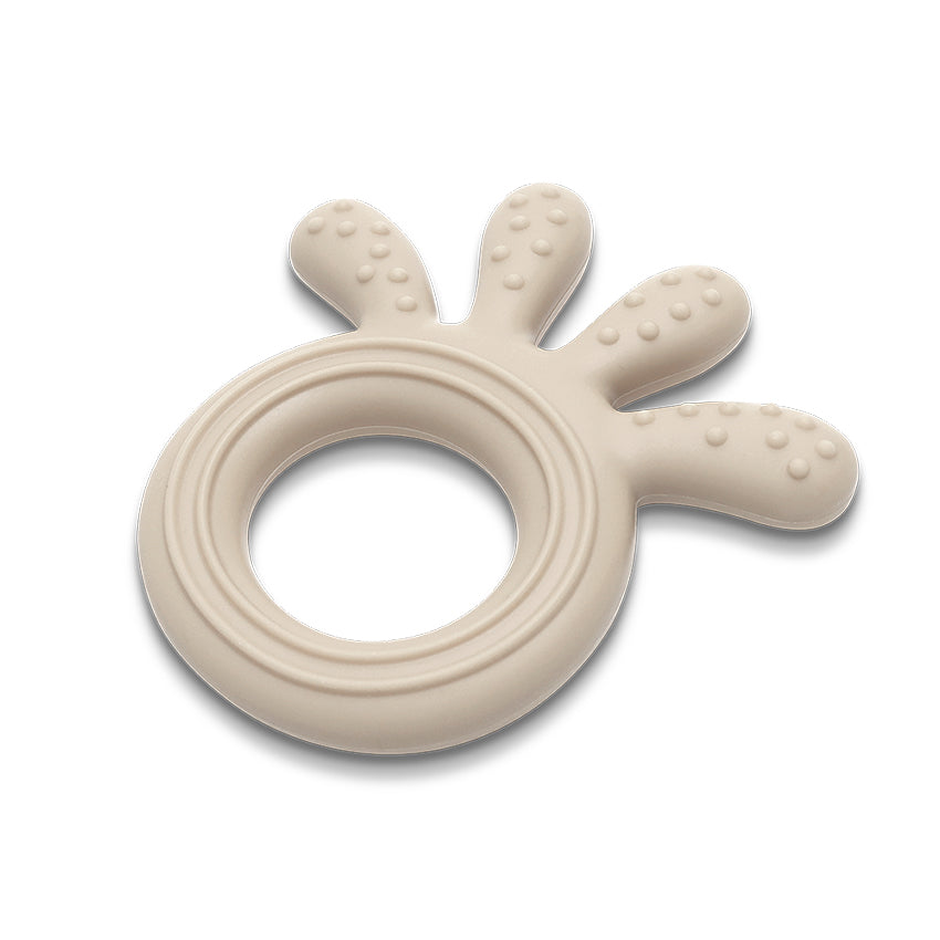 Силиконова Гризалка Октопод Natural Beige Lorelli Premium