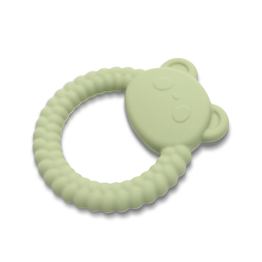 Силиконова Гризалка Панда Natural Fresh Green Lorelli Premium