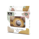 Силиконова Гризалка С Бук Рул NaturalYellow