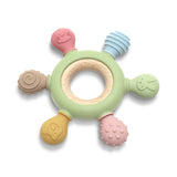 Силиконова Гризалка С Бук Рул Natural Fresh Green