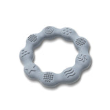 Силиконова Гризалка Ринг Natural Grey