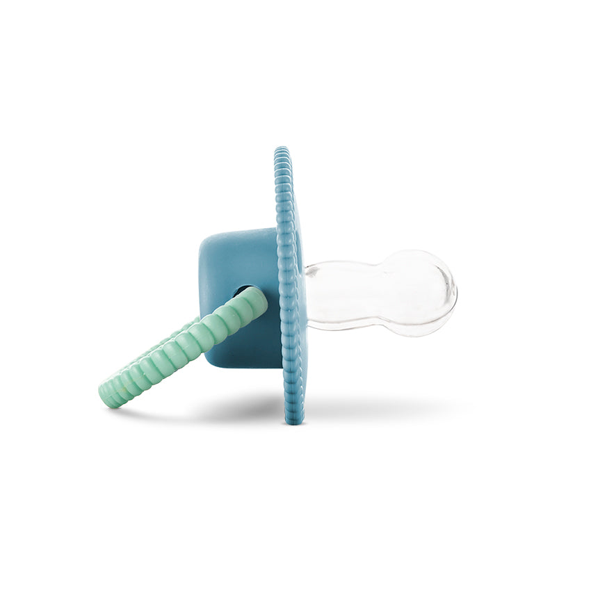 Биберон Залъгалка Circle Blue Baby Care
