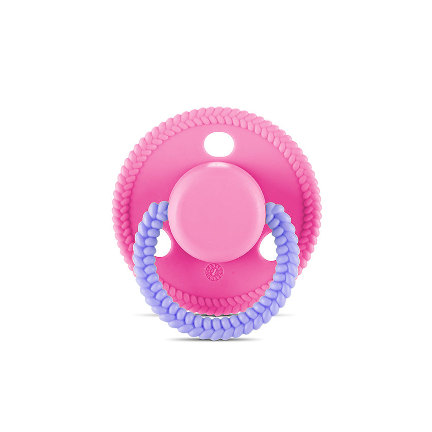 Биберон Залъгалка Circle Pink Baby Care