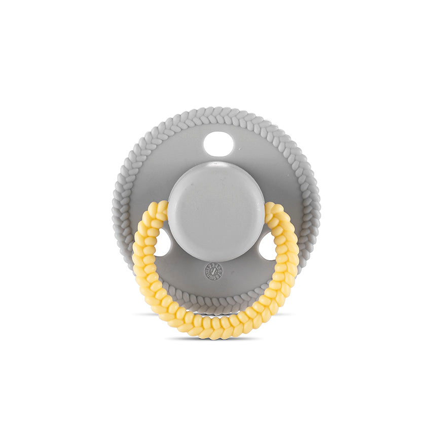 Биберон Залъгалка Circle Grey Baby Care