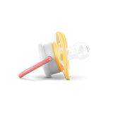 Биберон Залъгалка С Капаче 2бр. 6м+ Yellow Pink Baby Care
