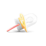 Биберон Залъгалка С Капаче 2бр. 6м+ Yellow Pink Baby Care