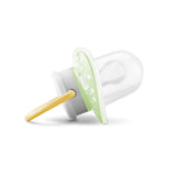 Биберон Залъгалка С Капаче 2бр. 6м+ Yellow Green Baby Care