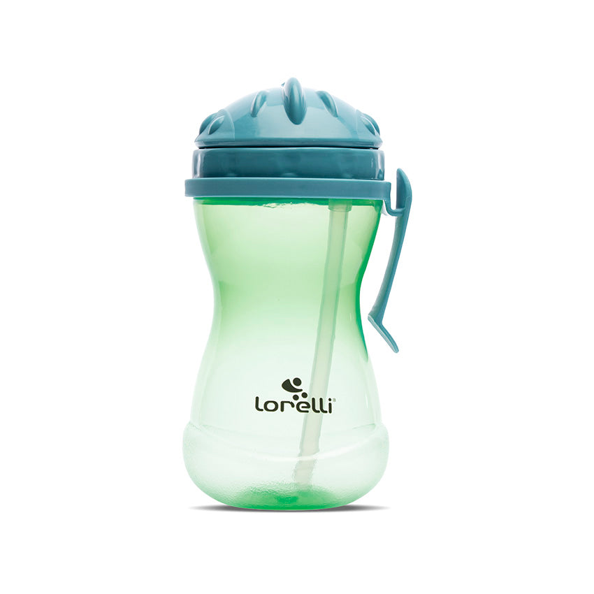 Спортна Бутилка С Дръжкa Blue Green И Сламка Baby Care